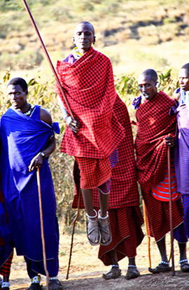 Tanzania Masai dance