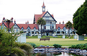 Rotorua bath house and museum