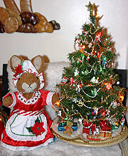 Truffles the teddy rabbit