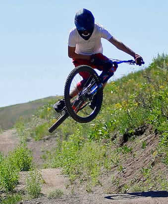 Mountain biking Soldier Mountain