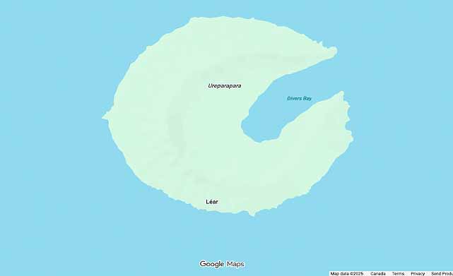 Ureparapara map
