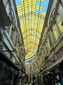 Bucharest Macca-Villacrosse covered shopping passage