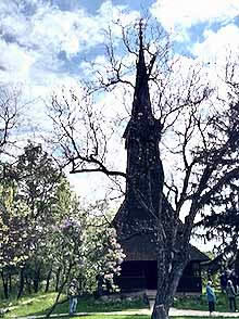 Bucharest, Dragomiresti Wooden Church