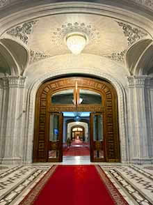 Bucharest, Palace of Parliament interior