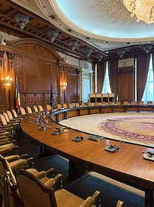 Bucharest, Palace of Parliament interior