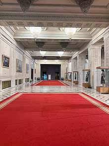 Bucharest, Palace of Parliament interior