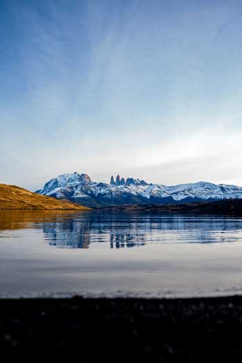 Laguna Azul sunset view