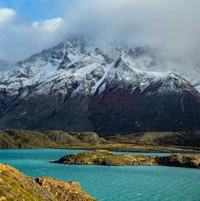 Mirador, Cuernos view of single mountain