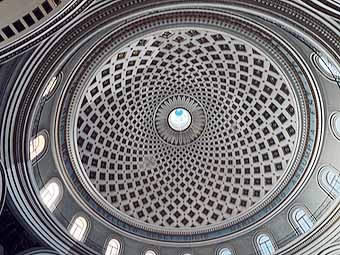 "The Miracle of Mosta" dome damage