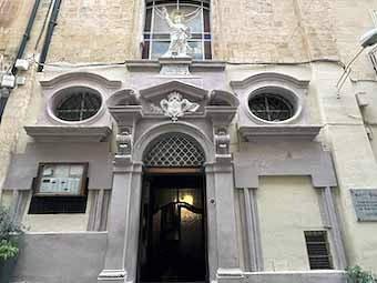 The exterior of the Church of St. Paul’s Shipwreck