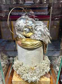   Valletta Church of Saint Paul's Shiprock Saint Peter bust