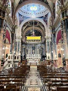 The interior of the Church of St. Paul’s Shipwreck