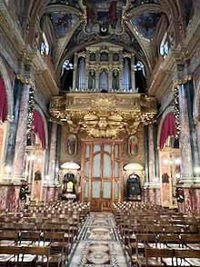The interior of the Church of St. Paul’s Shipwreck