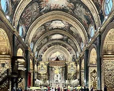 Valletta - Saint John's Cocathedral interior