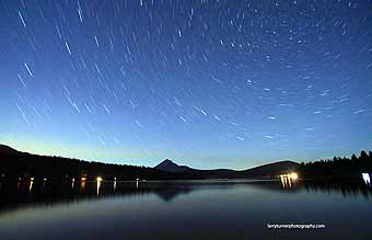 Mount McLoughlin and Lake of the Woods Oregon