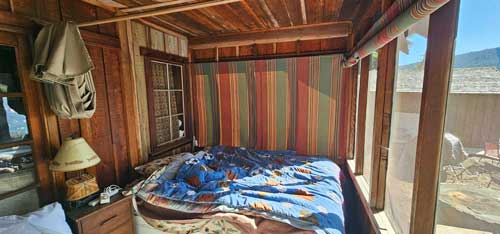 Oregon cabin sleeping porch