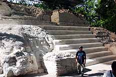 El Mirador Structure 34 stairway